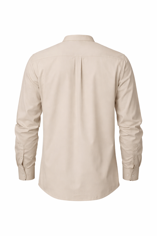 Enyon Beige Linen Shirt