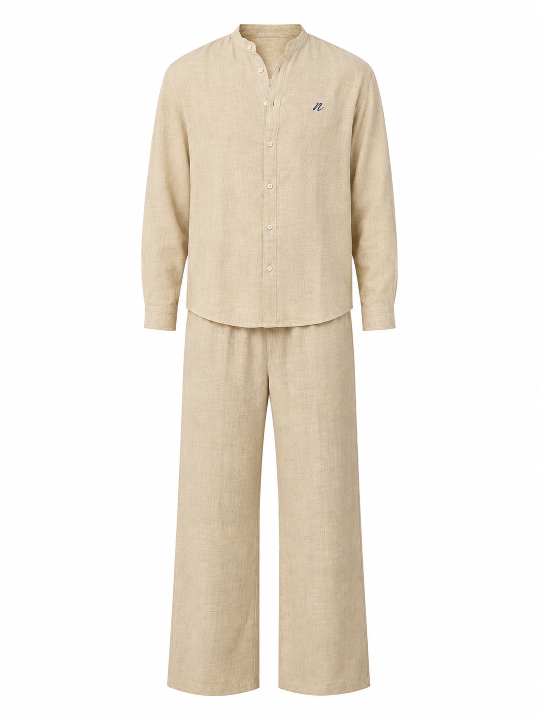 Linen Co-Ord Set – Cream Beige