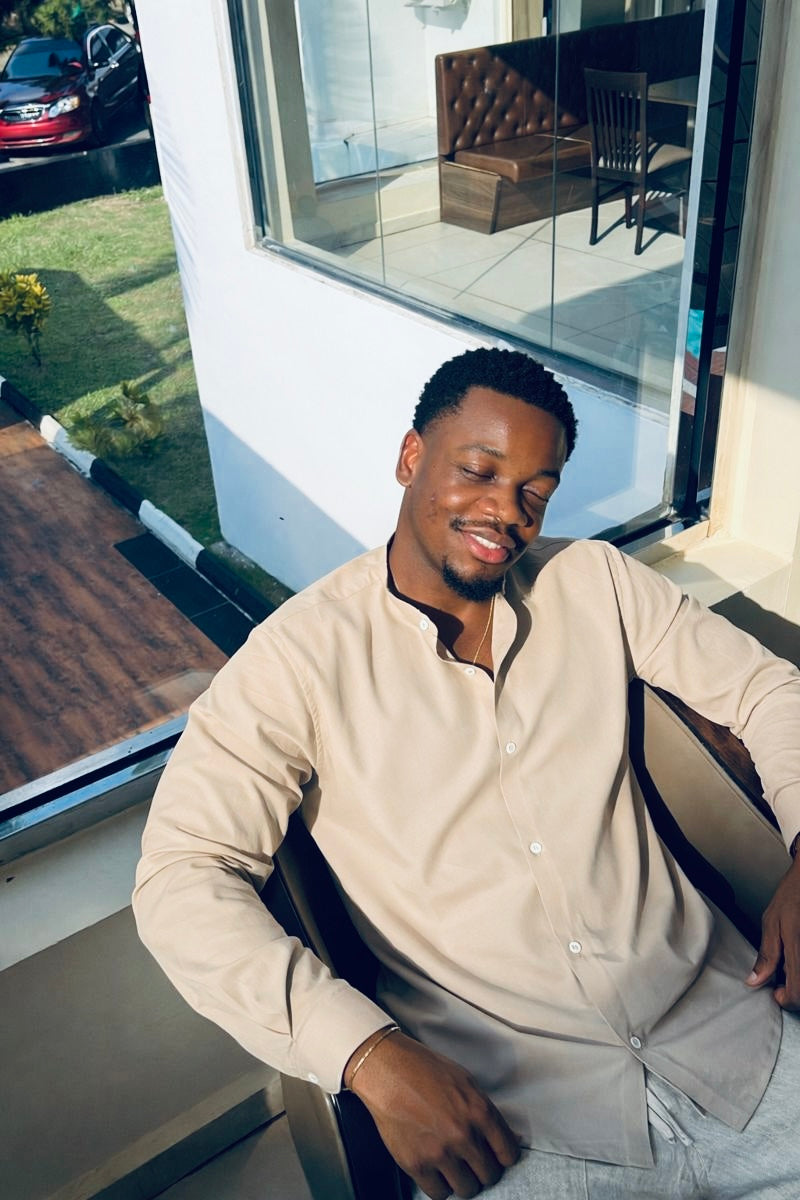 Enyon Beige Linen Shirt