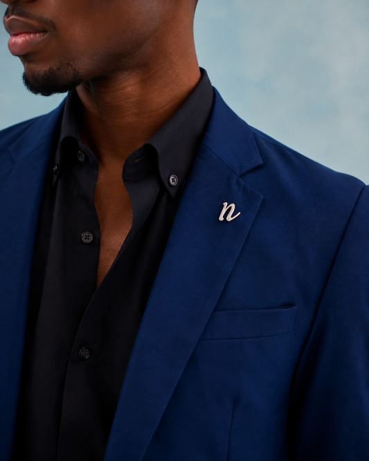 Tailored Fit Dark Blue Suit