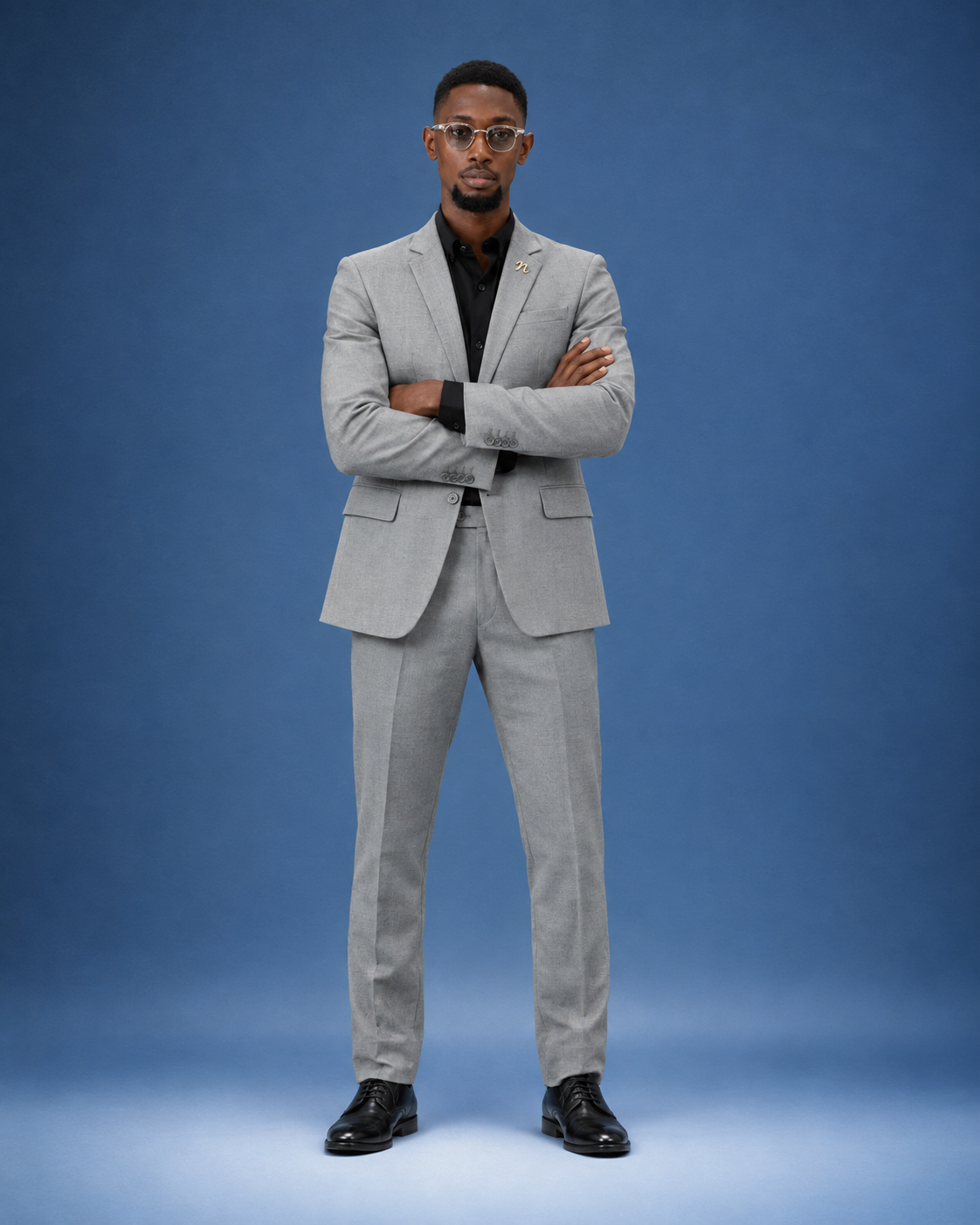 Tailored Light Grey Suit