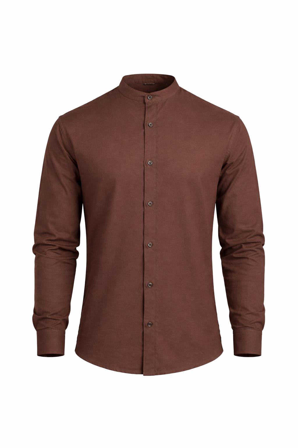 Enyon Brown Linen Shirt