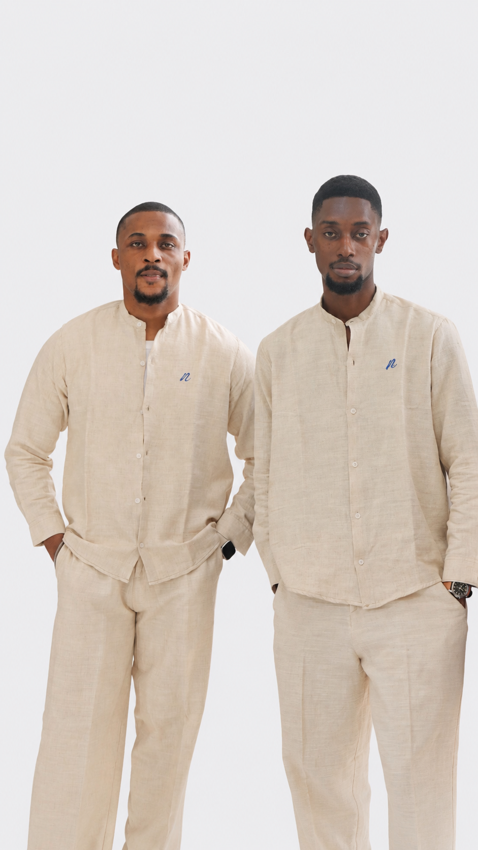 Linen Co-Ord Set – Cream Beige