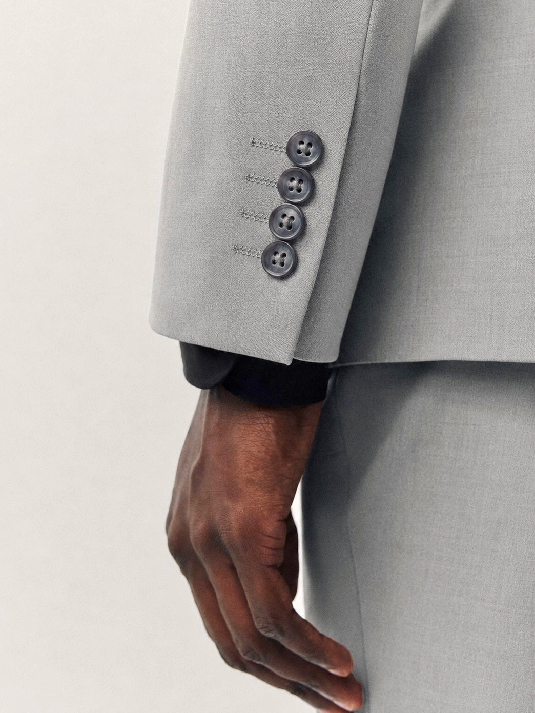 Tailored Light Grey Suit