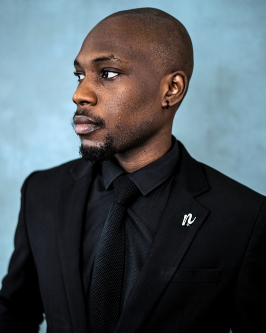 Tailored Fit Black Suit