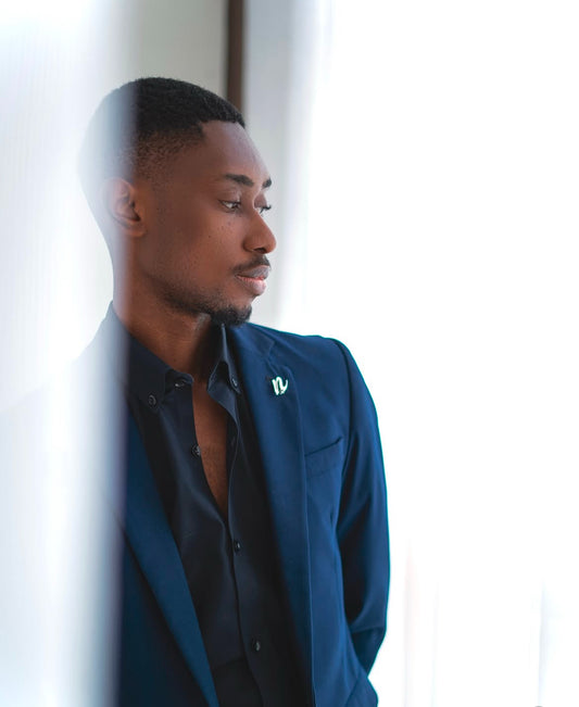 Tailored Fit Dark Blue Suit